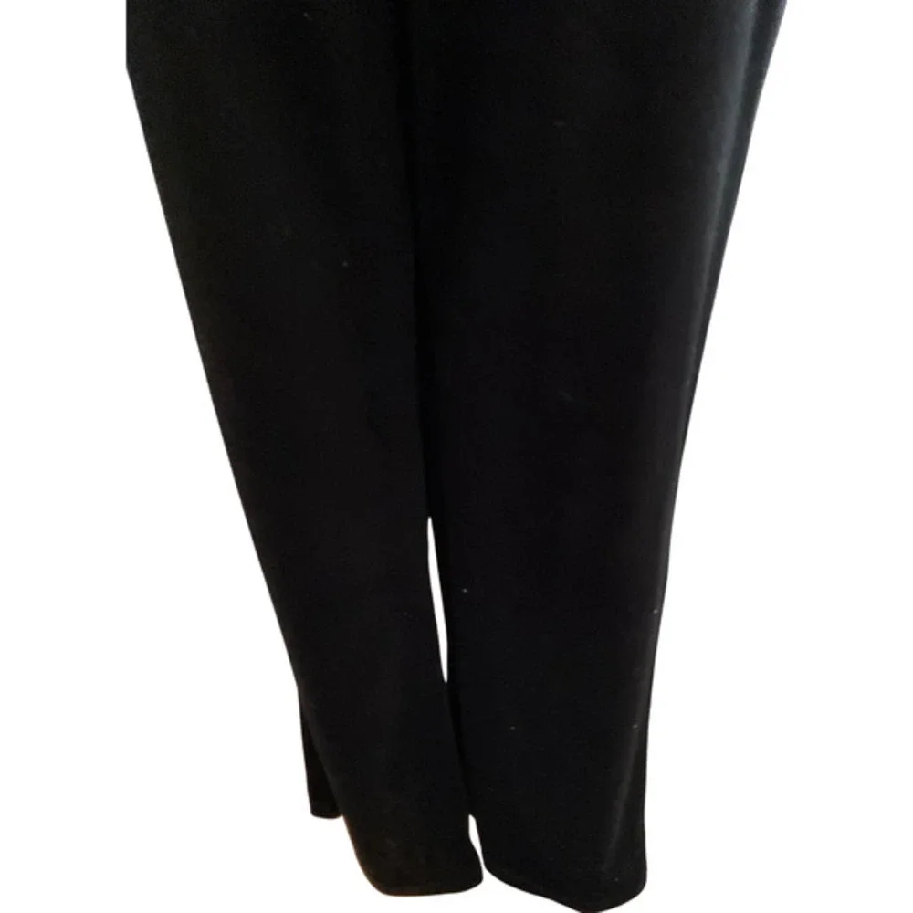 ModCloth Women's Black Velvet Romper XSmall Short Sleeve High Neck Jumpsuit New - Picture 11 of 12
